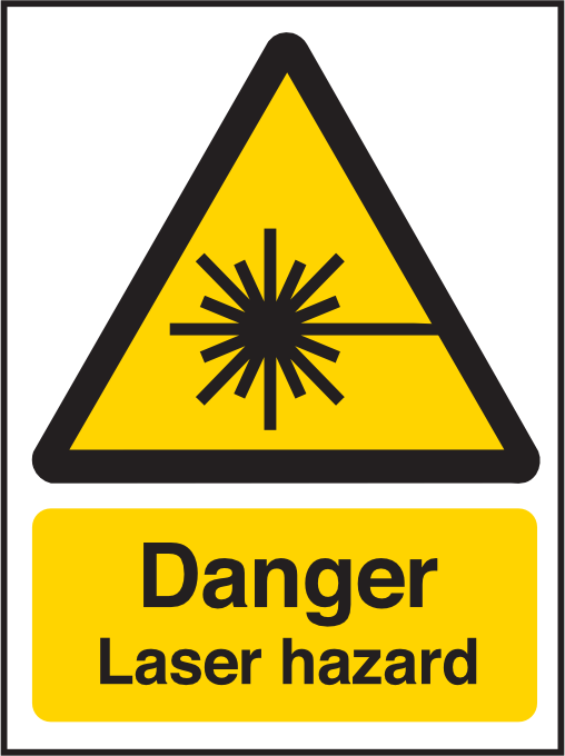 Haz448 Danger Laser Hazard