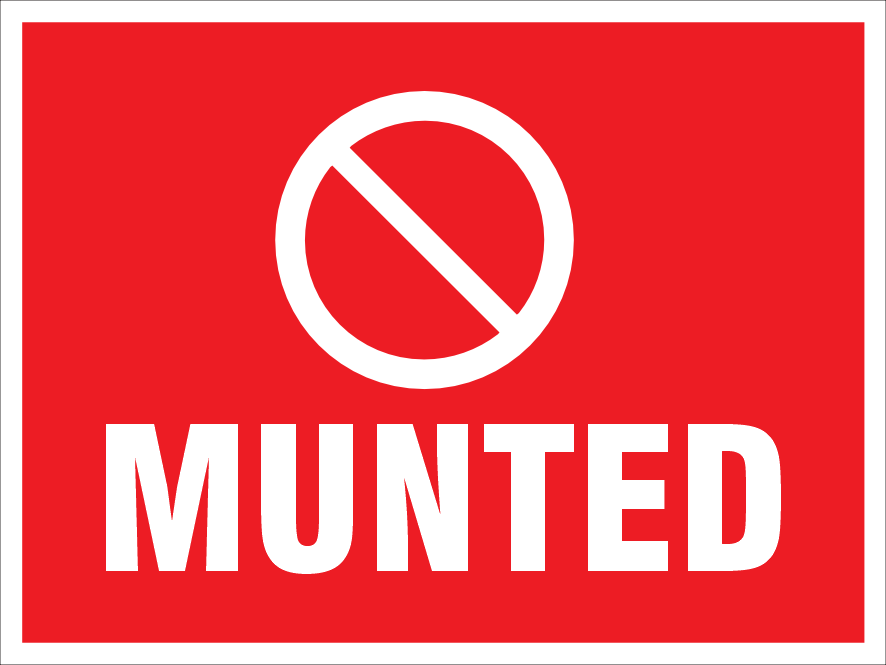 Munted Sign