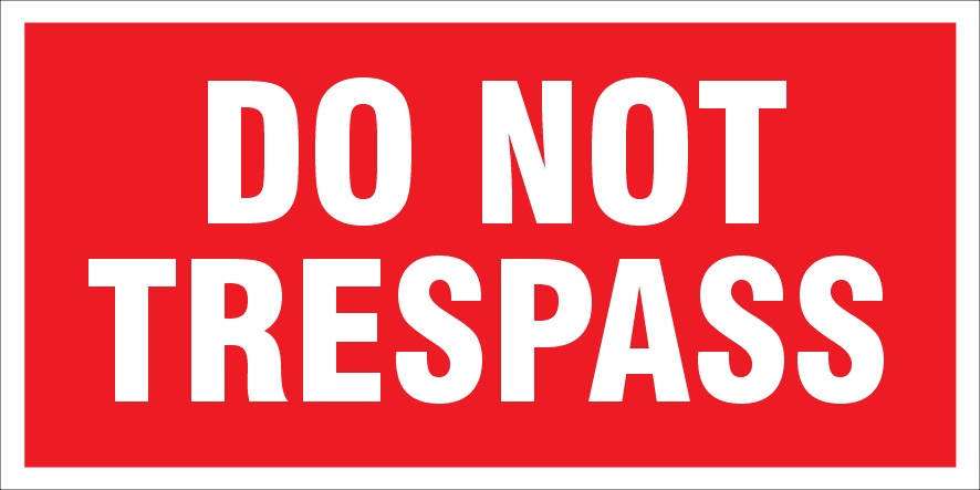 FARM Do Not Trespass