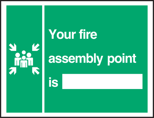 FE140 Fire assembly point (space to write)