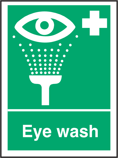201 Signage FirstAid 201 Eyewash – Mainland Signs