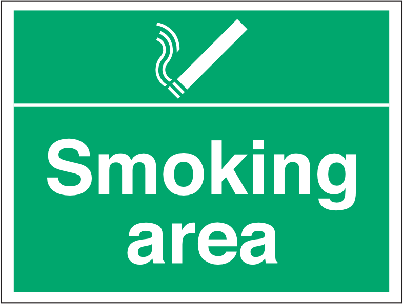 Smoking area