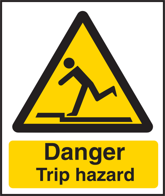 Haz413 Danger Trip Hazard