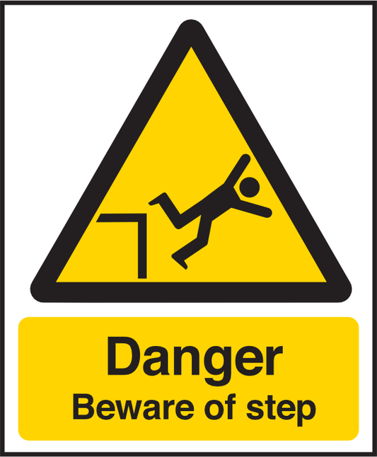 Haz421 Danger Beware of Step