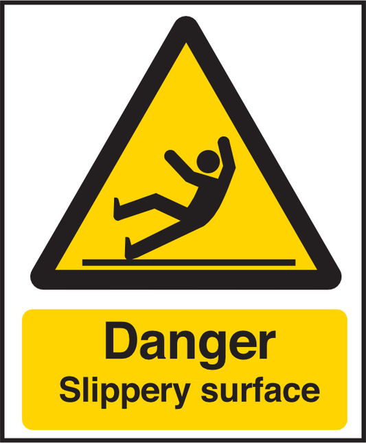 Haz423 Danger Slippery Surface