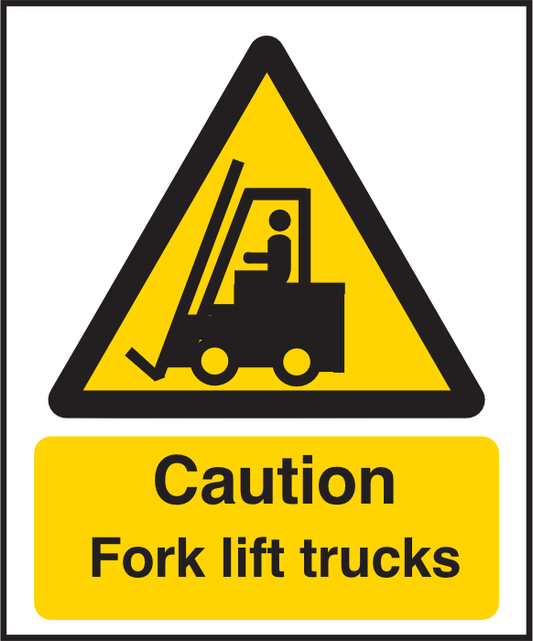 Haz417 Danger Fork Lifts