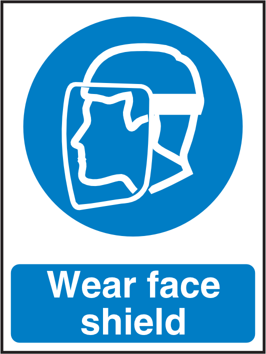 MAN350 Wear Face Shield