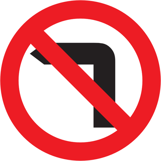 Traf704 - No Left Turn