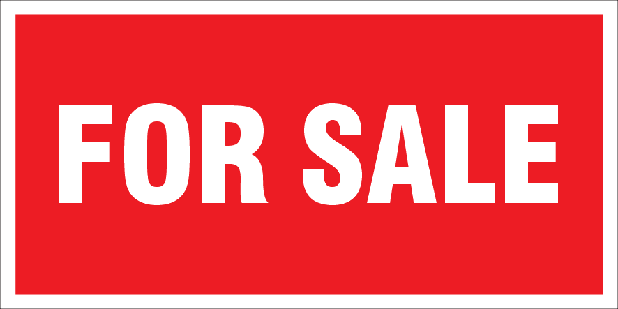 FOR SALE Sign